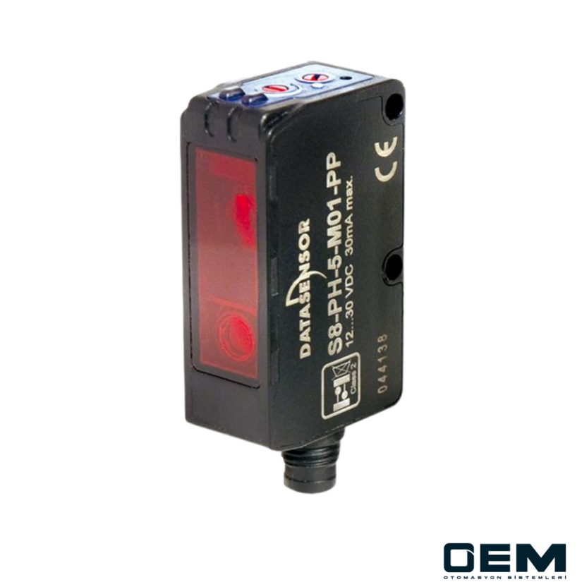 S8-PR-5-F01-NN Karşılıklı / Alıcı Ünite Fotoelektrik Sensör