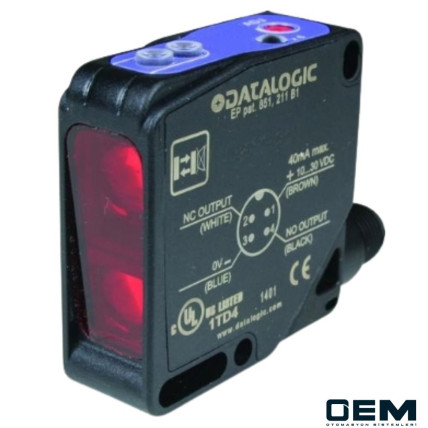 S62-PA-5-M11-NN Arka Fon Bastırmalı  Fotoelektrik Sensör